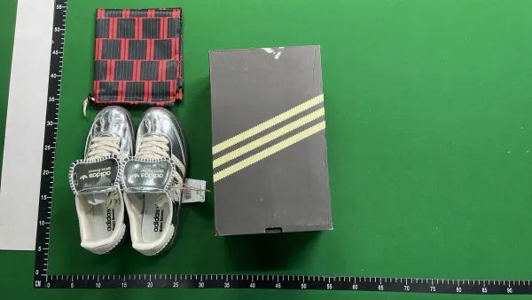 Adidas Samba OG Burgundy White Sneakers - 2