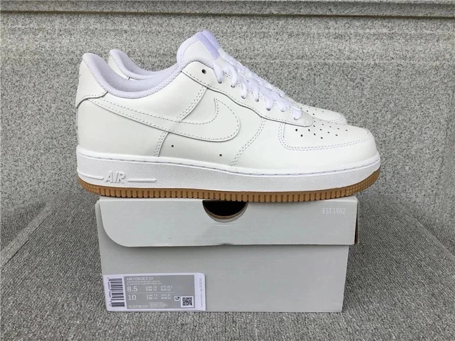 Nike Air Force 1 Low NOCTA Burgundy White Sneakers - 10