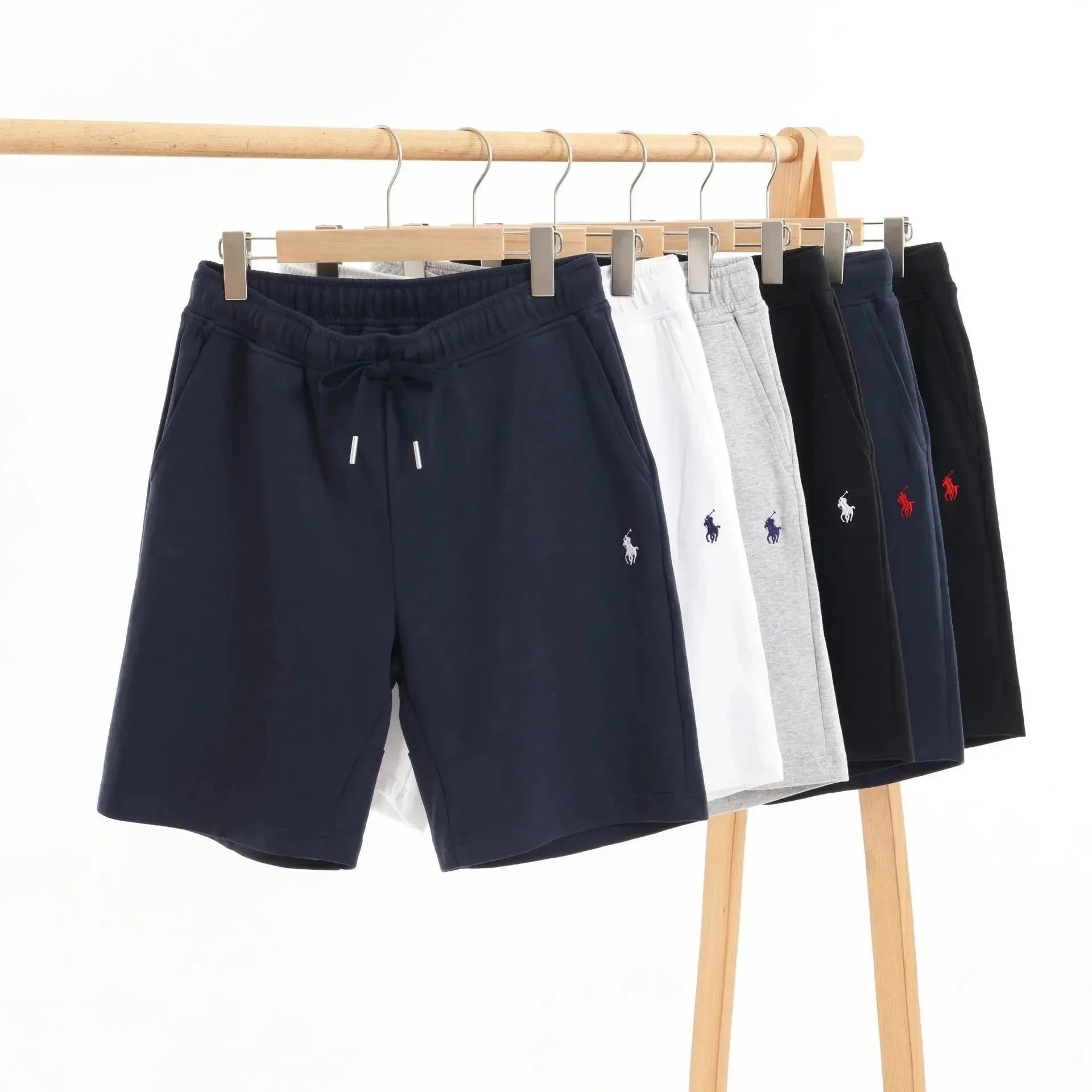 Ralph Lauren Polo Pony Embroidered Fleece Shorts