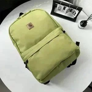 Saint Tears Floral Wreath Satin Backpack Green - 3