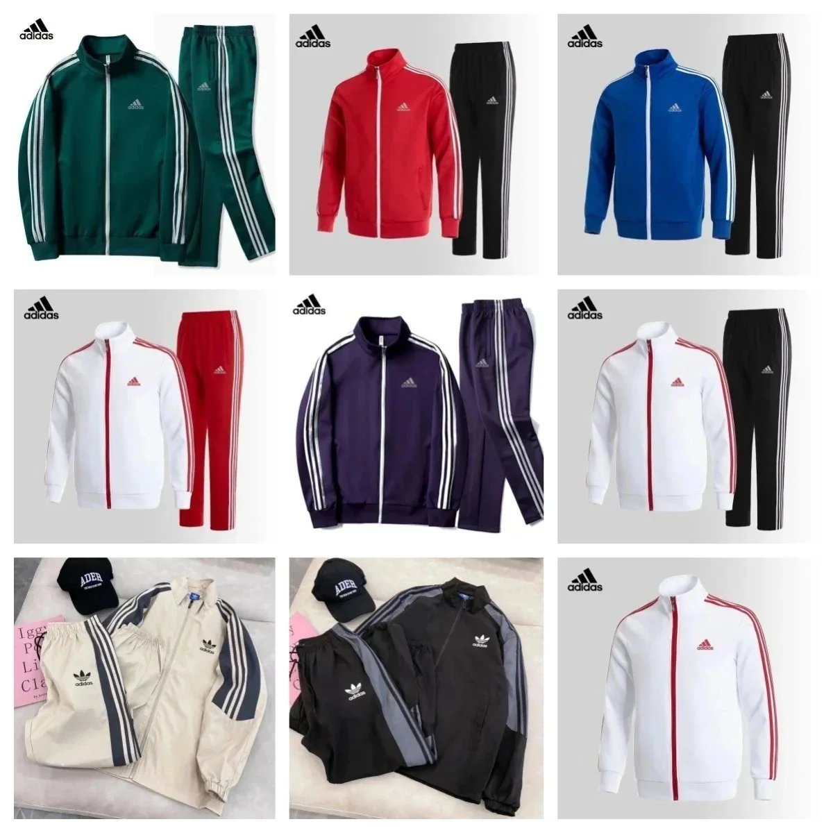 Adidas Originals Track Jacket Black White - 2
