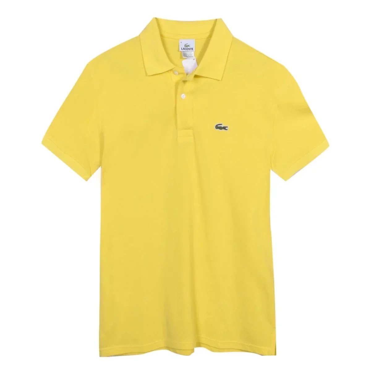 Lacoste Classic Polo Shirt Lime Green Polo - 7