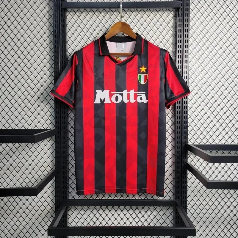 AC Milan 1998-99 Third Jersey Black/Red - 5
