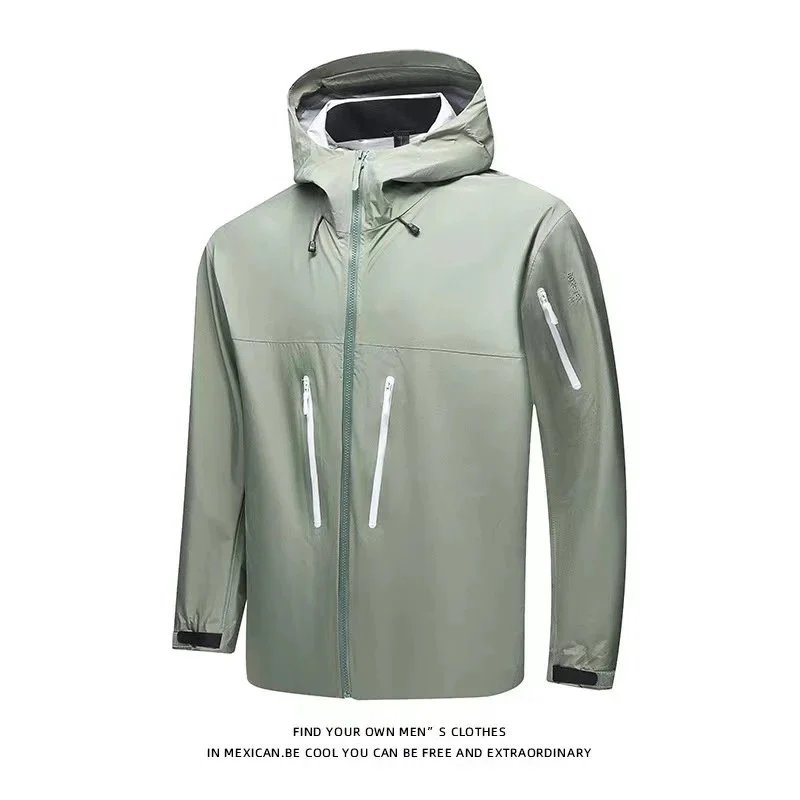 Design Technical Shell Jacket Orange Outerwear - 3