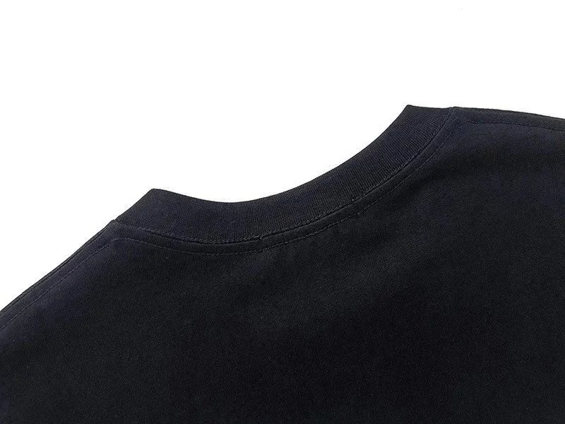Balenciaga BB Logo Print Black T-Shirt - 9