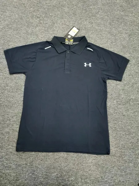Under Armour Threadborne Polo Navy - 1