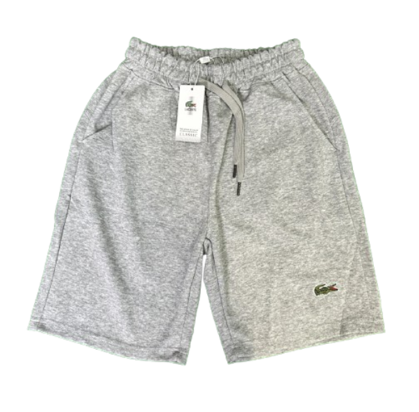 Lacoste Classic Fleece Shorts Heather Gray Shorts - 11