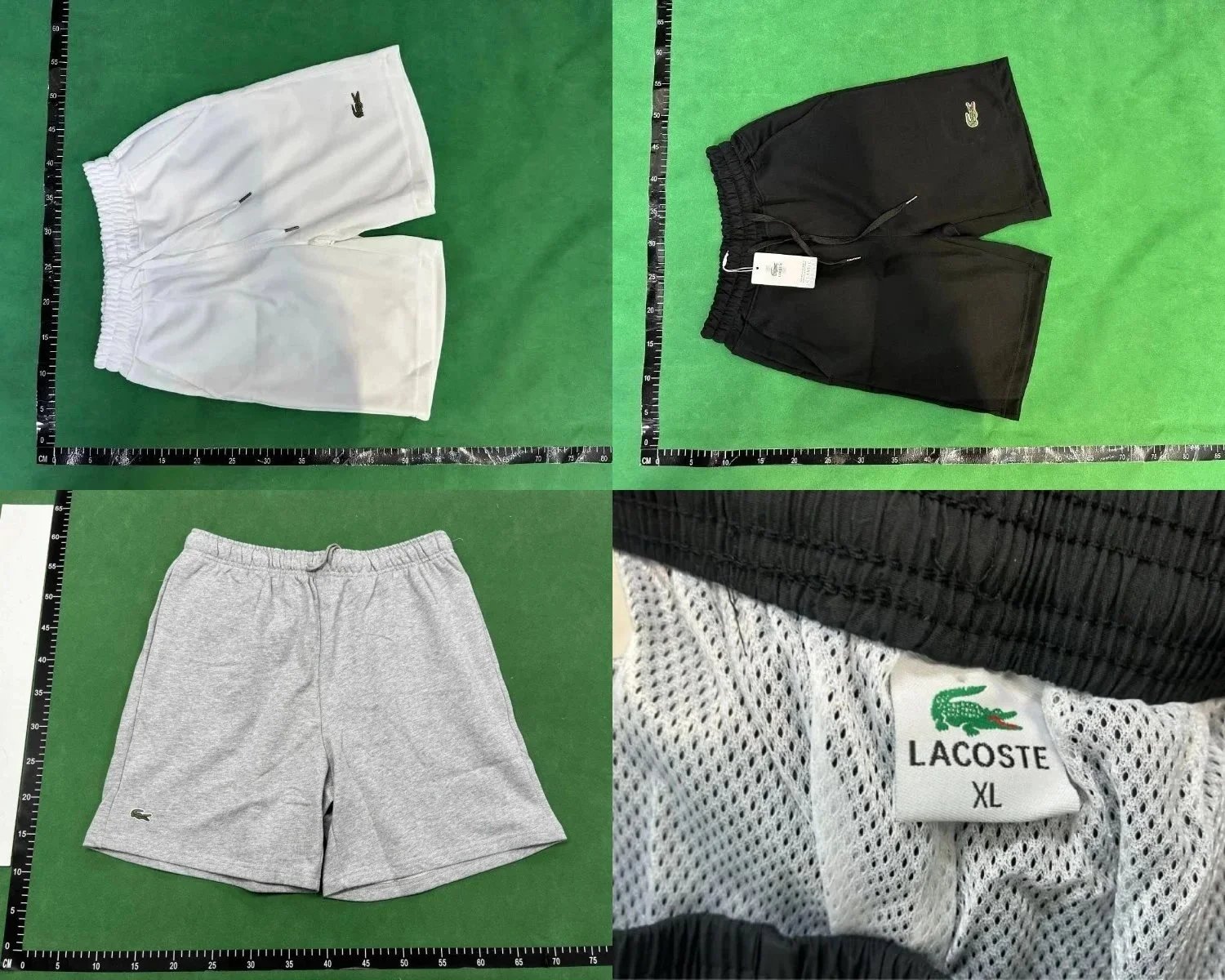 Lacoste Classic Fleece Shorts Heather Gray Shorts - 3