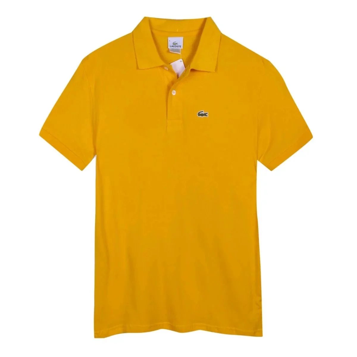 Lacoste Classic Polo Shirt Lime Green Polo - 8