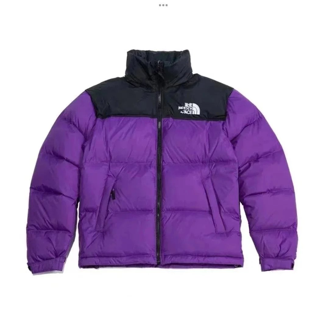 The North Face Nuptse Jacket Black/White Graphic Down Jacket - 3