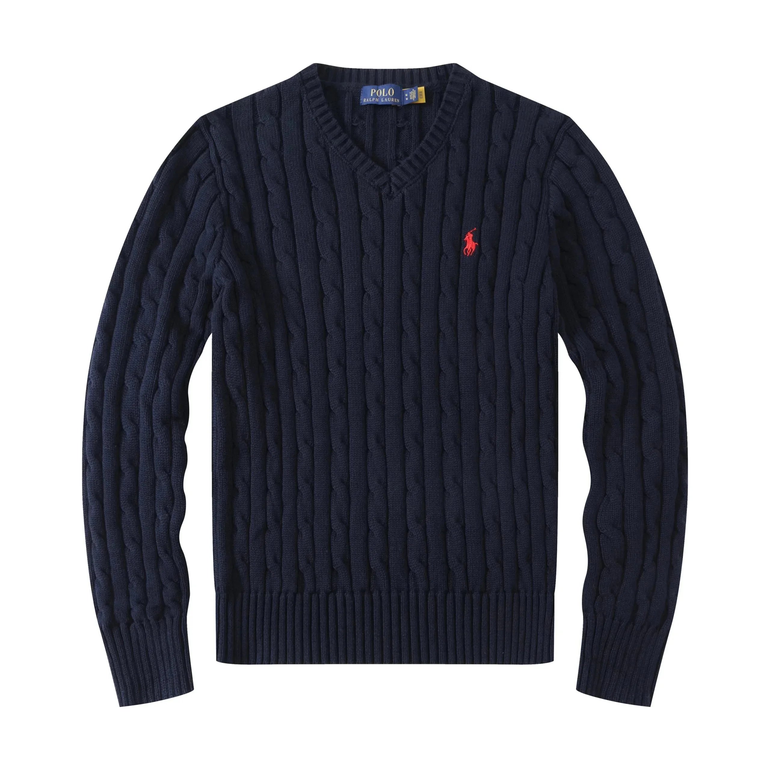 Ralph Lauren Polo Bear Cable Knit Beanie Gray - 9