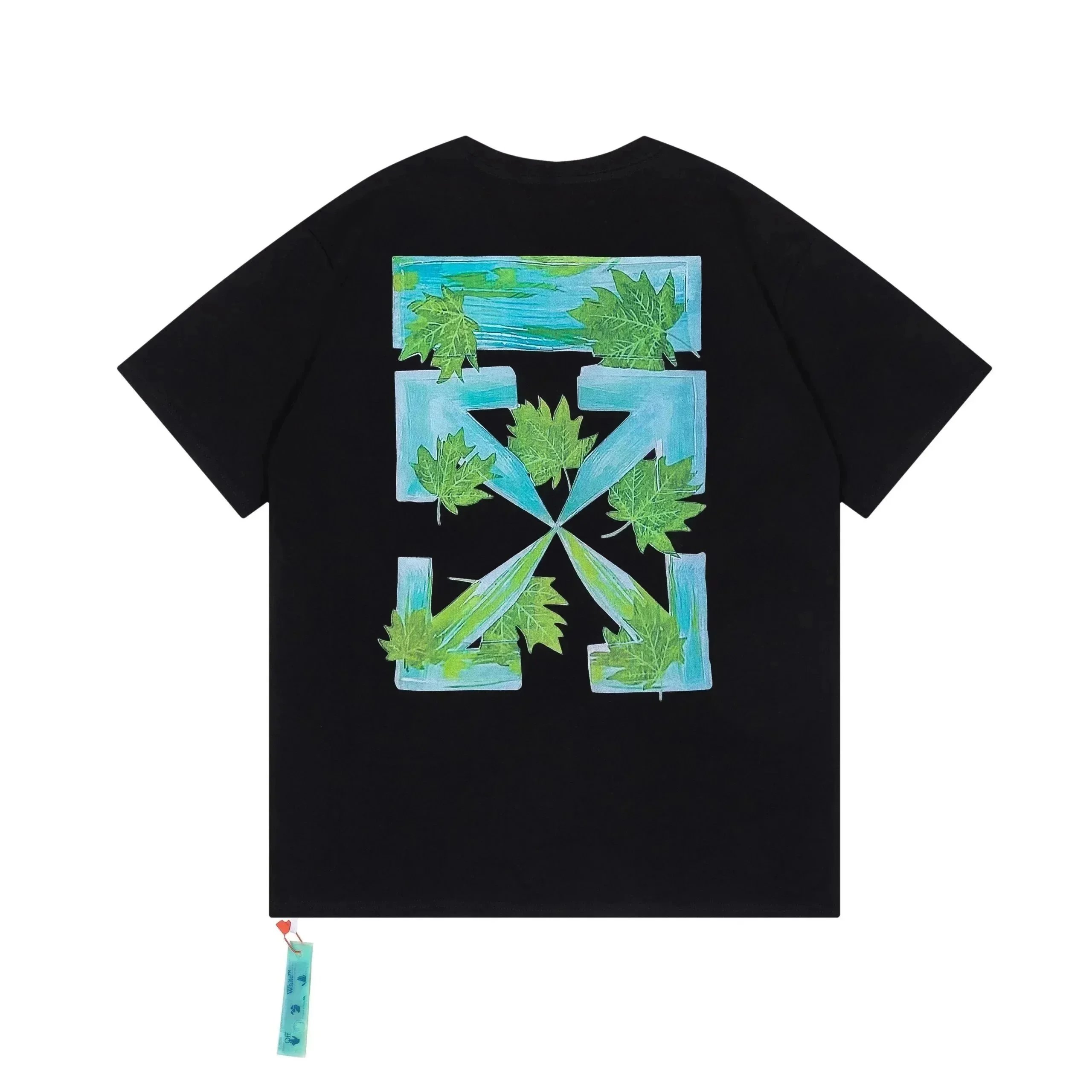 Off-White Multi-Print Arrow Graphic White T-Shirt - 6