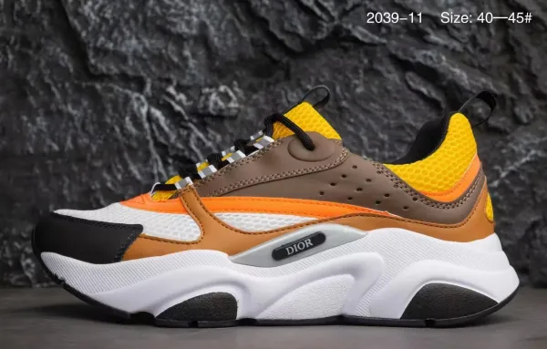 Dior B23 Low Multicolor Chunky Sneakers - 1