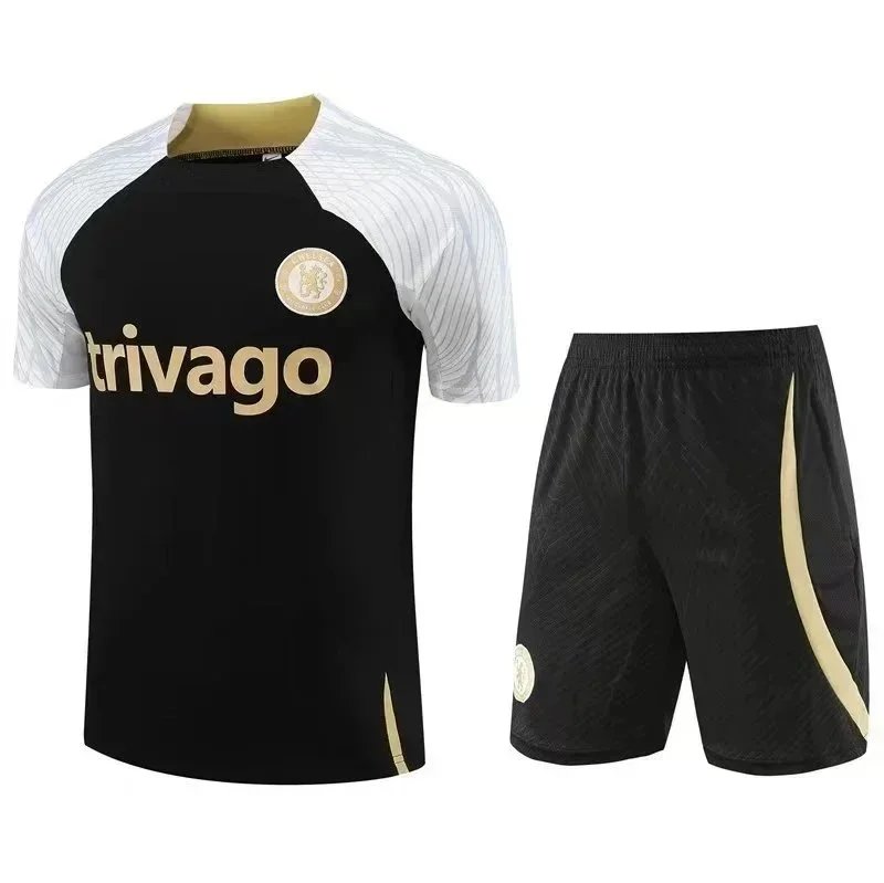 Paris Saint-Germain Training Kit Black Activewear Set - 6