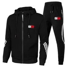 Trapstar Red 'It's A Secret' Hoodie and Sweatpants Set - 2