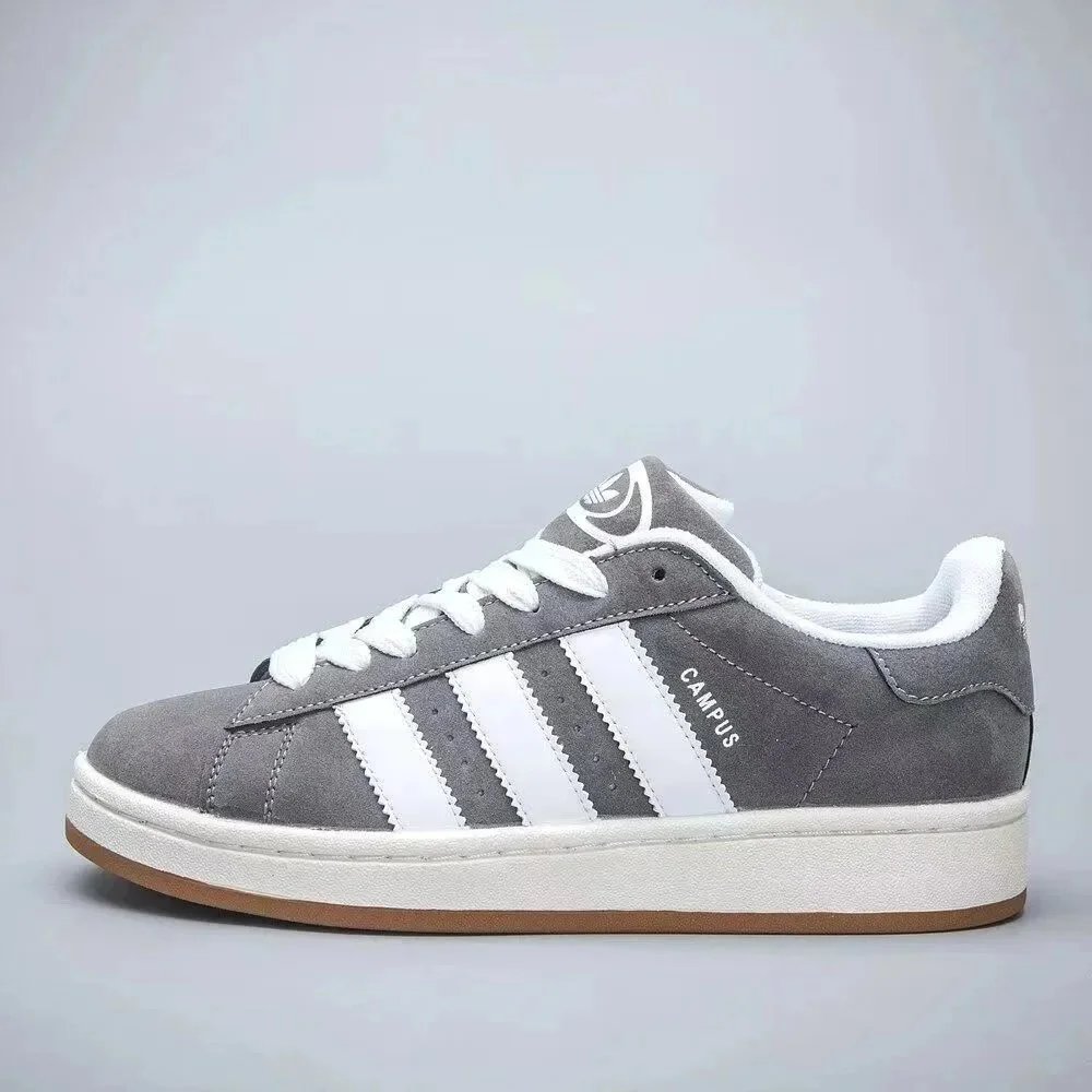 Adidas Originals Campus Gray and Black Sneakers - 3