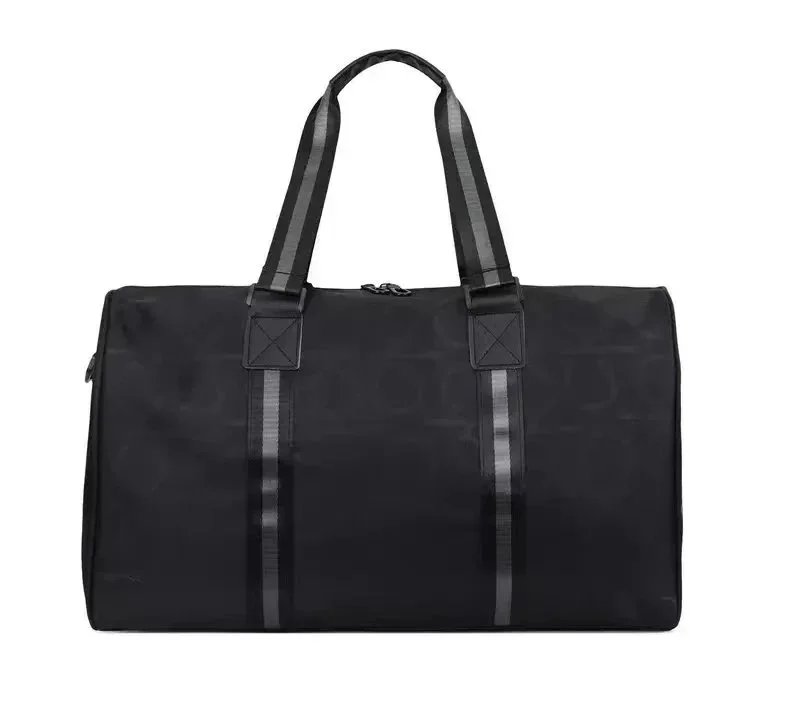 Design Minimalist Black Duffle Bag - 9