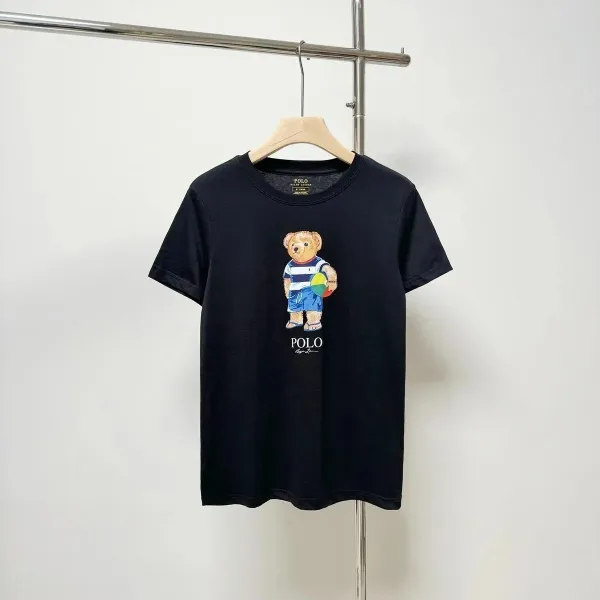 Polo Ralph Lauren Bear Graphic T-Shirt Black - 1