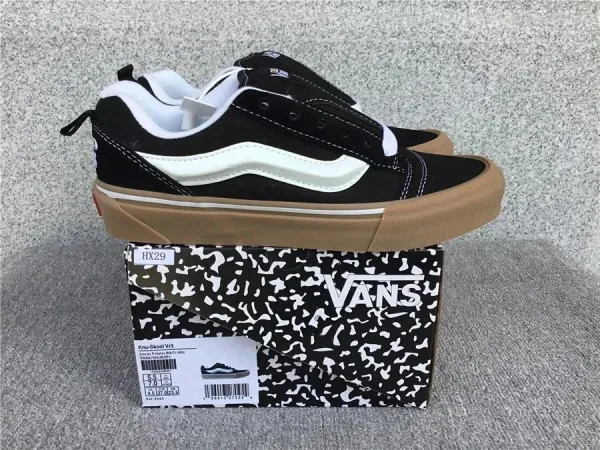 Vans Ward Navy Canvas Slip-On Sneakers - 5