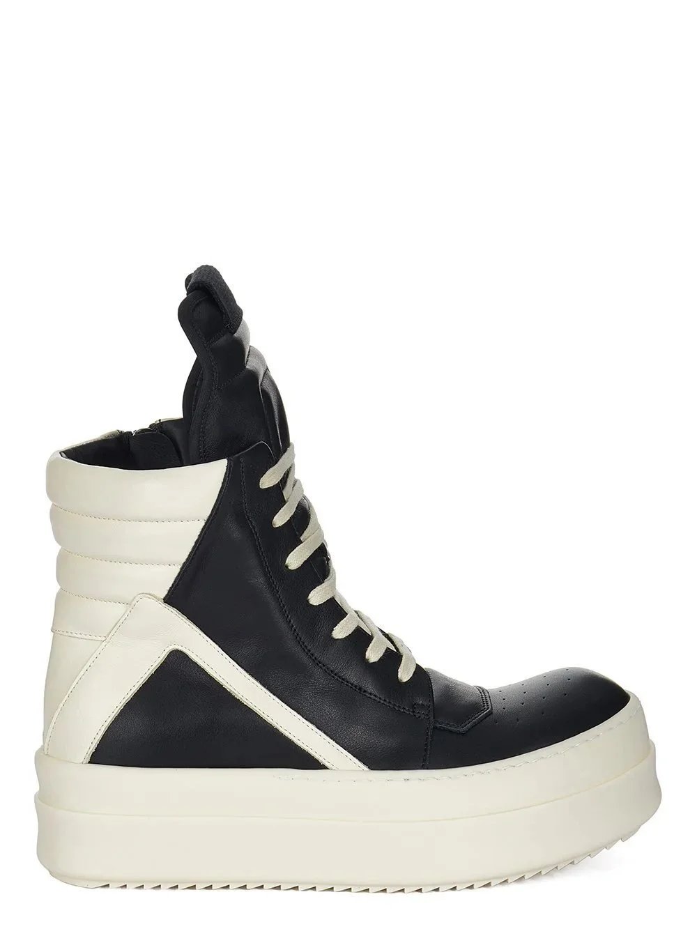 Rick Owens DRKSHDW High-Top Sneakers Black/White - 4