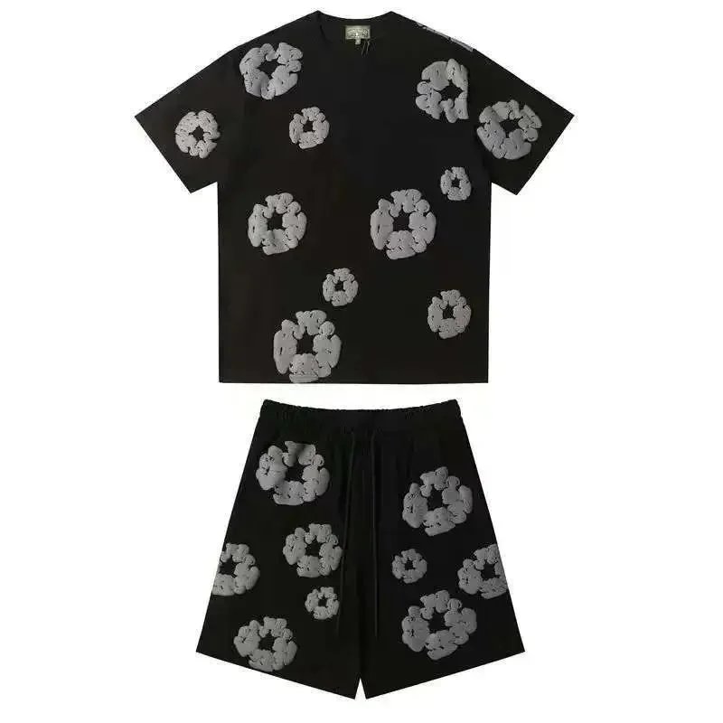 Gallery Dept Scrunchie Print Black Two-Piece Set - 1
