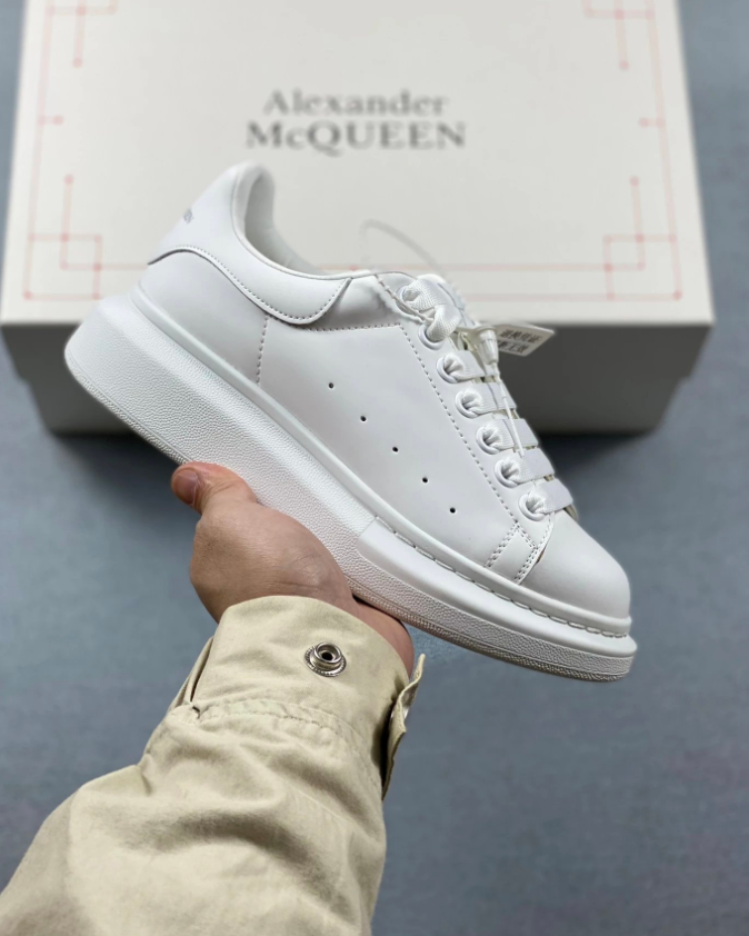 Alexander McQueen Oversized Sneaker White Chunky Sneakers - 1