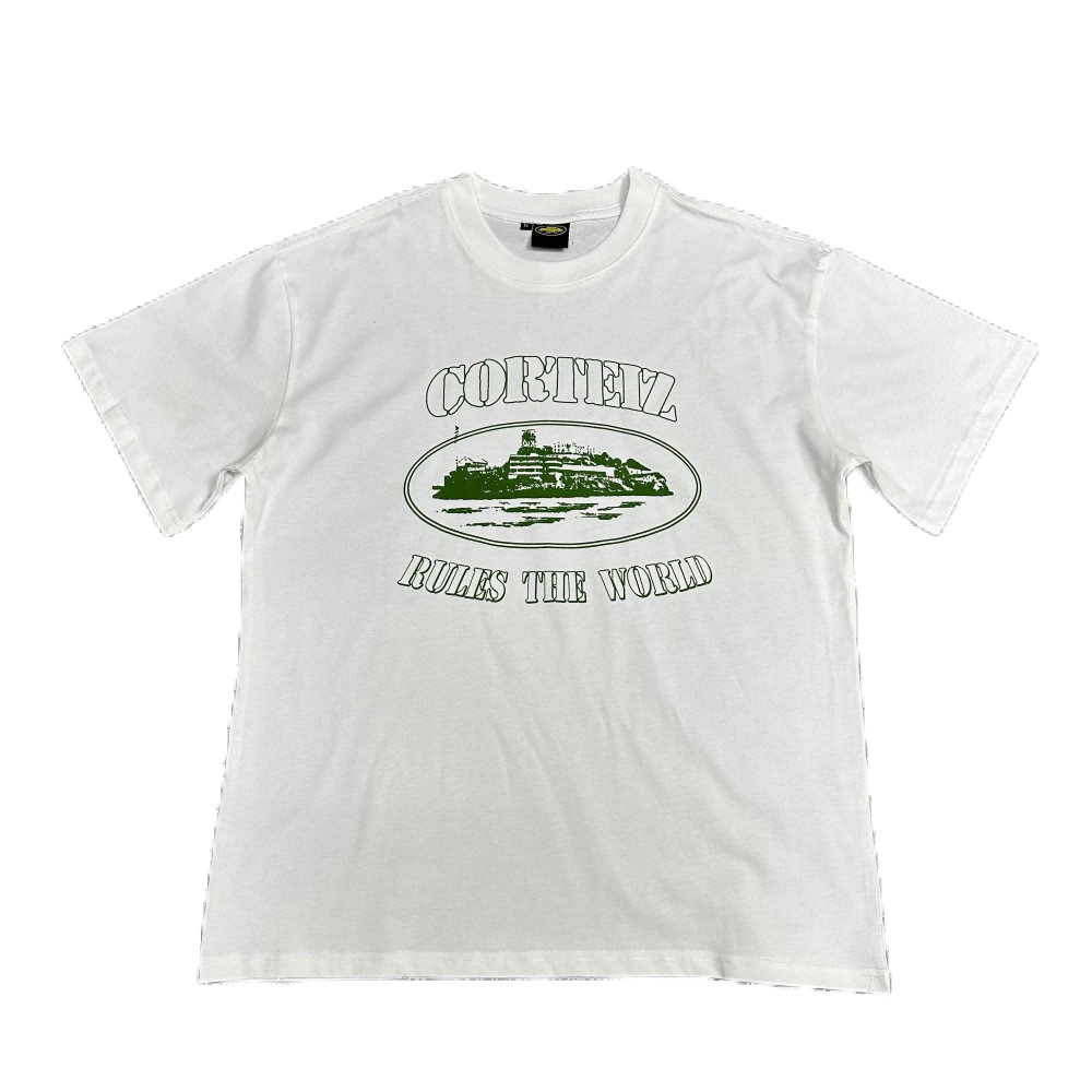 Corteiz Blue Dog Graphic Black T-Shirt - 4