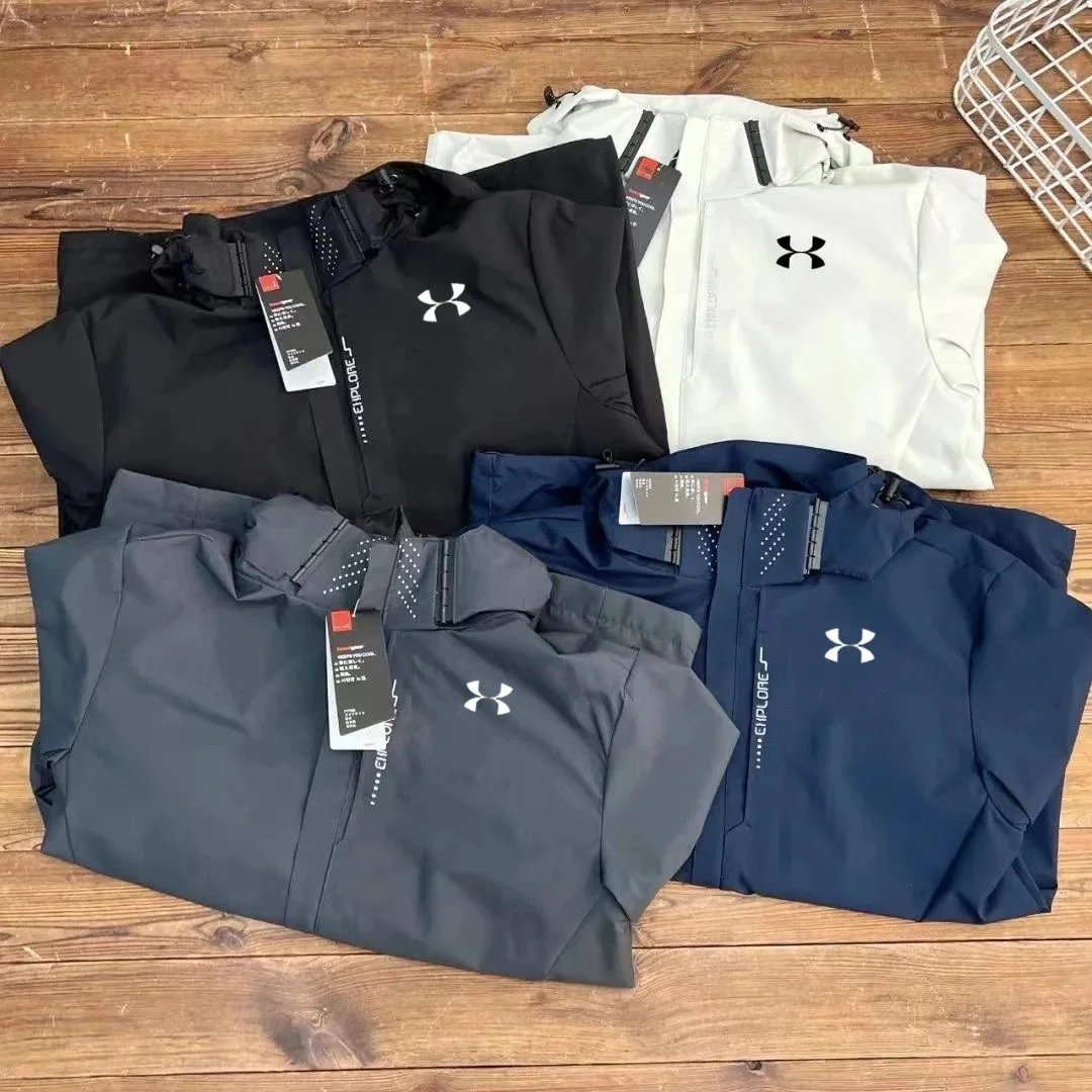 Under Armour Storm Windbreaker Beige Jacket - 4