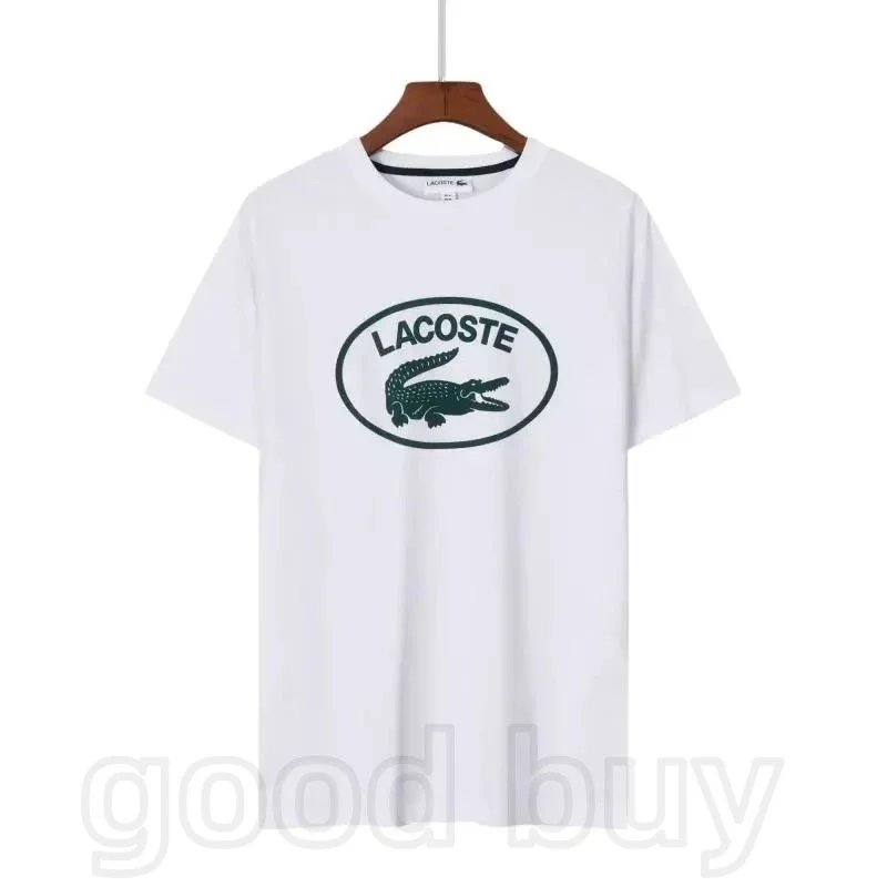 Lacoste Classic Crocodile Logo T-Shirt Pale Yellow T-Shirt - 4
