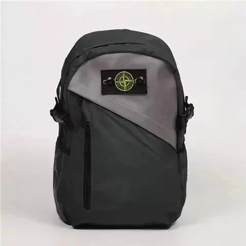 Grey Black Backpack 002