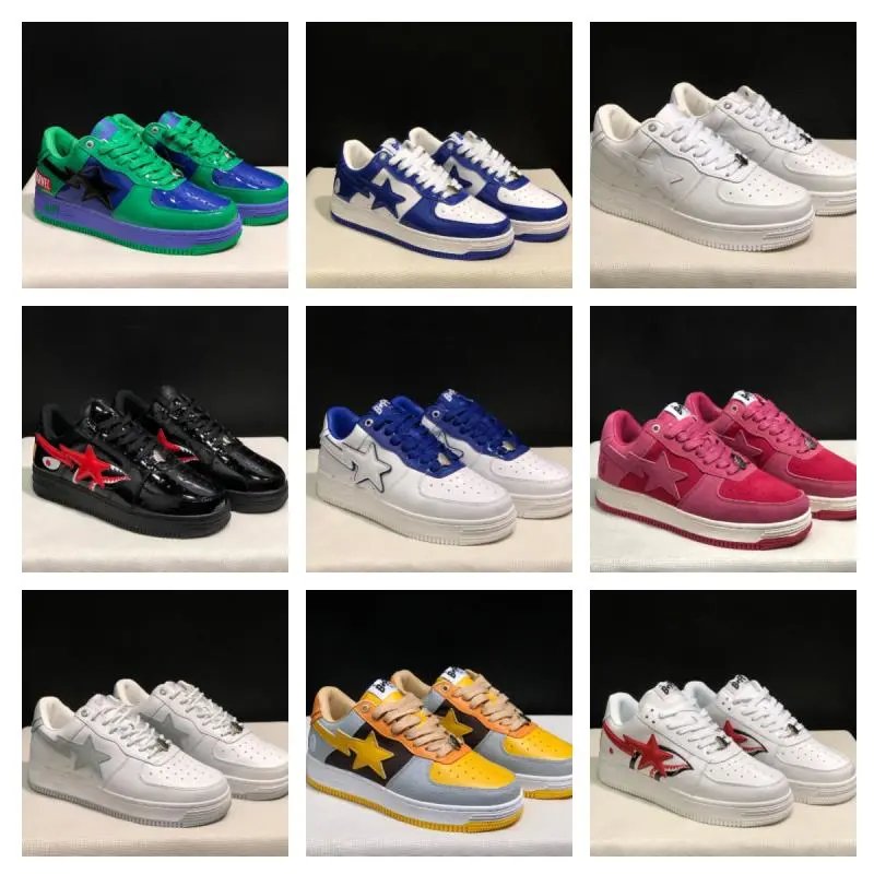 A Bathing Ape Bape Sta Suede Black Sneakers - 2