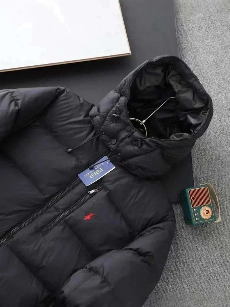 Polo Ralph Lauren Quilted Bomber Jacket Purple Down-Jacket - 6