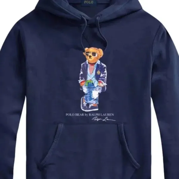 Polo Ralph Lauren Polo Bear Hoodie Navy - 1