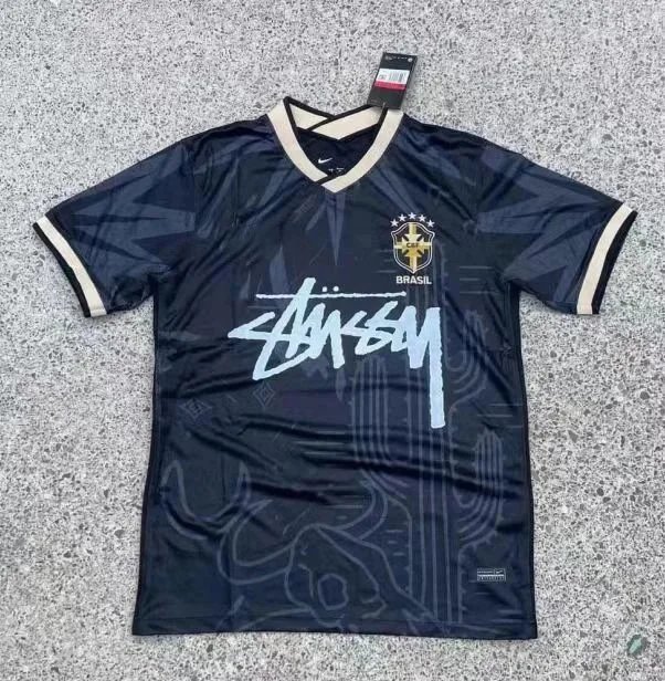 Stüssy x France National Team Jersey White Pinstripe Jersey - 6