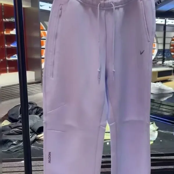 Nike NOCTA Tech Fleece Joggers Light Purple Sweatpants - 1