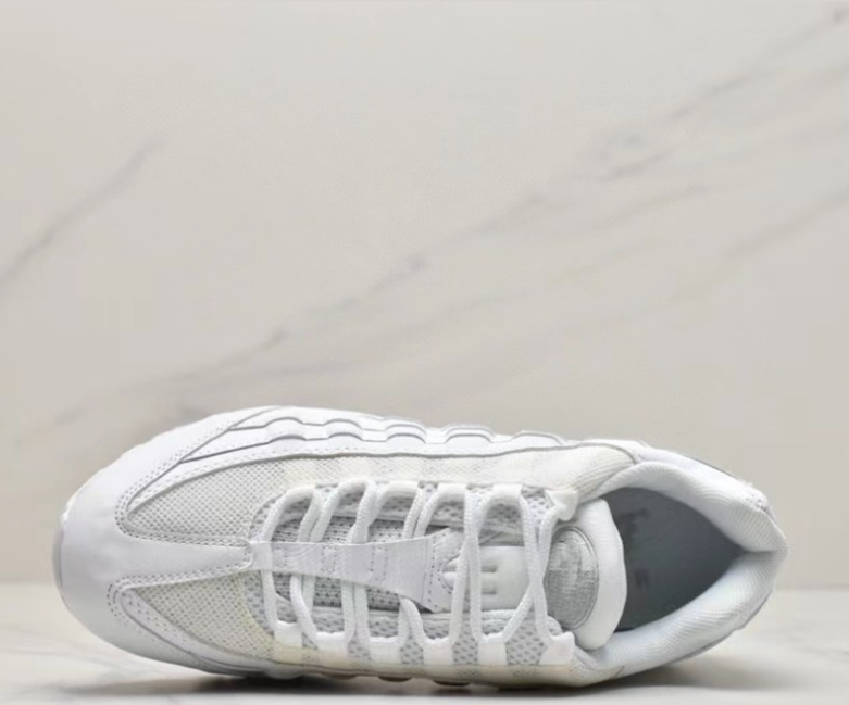 Nike Air Max 95 White Sneakers - 4