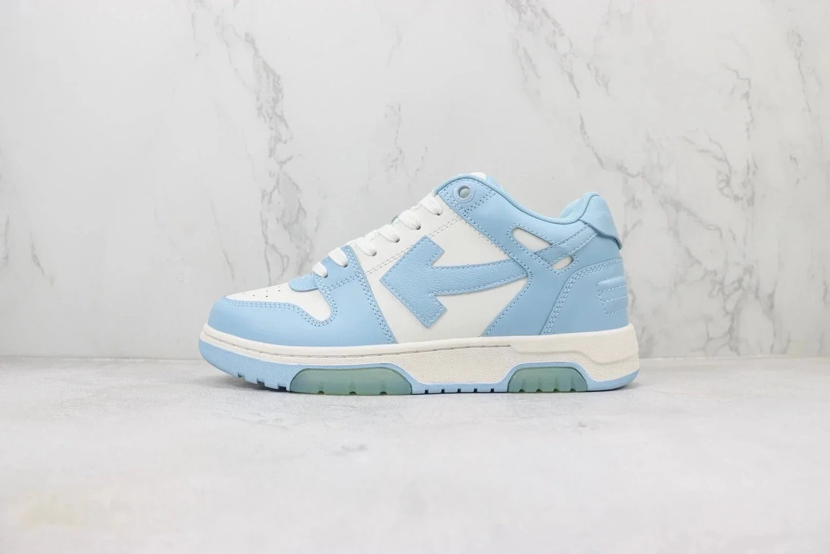 Off-White c/o Virgil Abloh Arrow Low Sneakers Black White Gray - 6