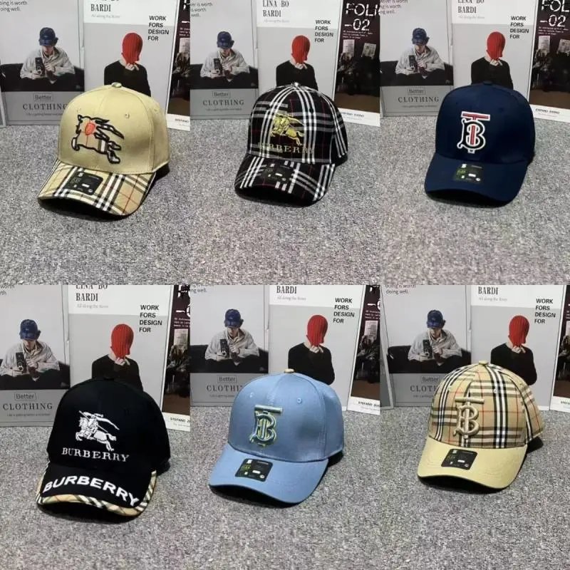 Burberry TB Monogram Baseball Cap Camel - 2
