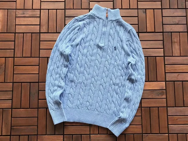 Polo Ralph Lauren Knitwear Cable-Knit Crewneck Sweater product detail image 8