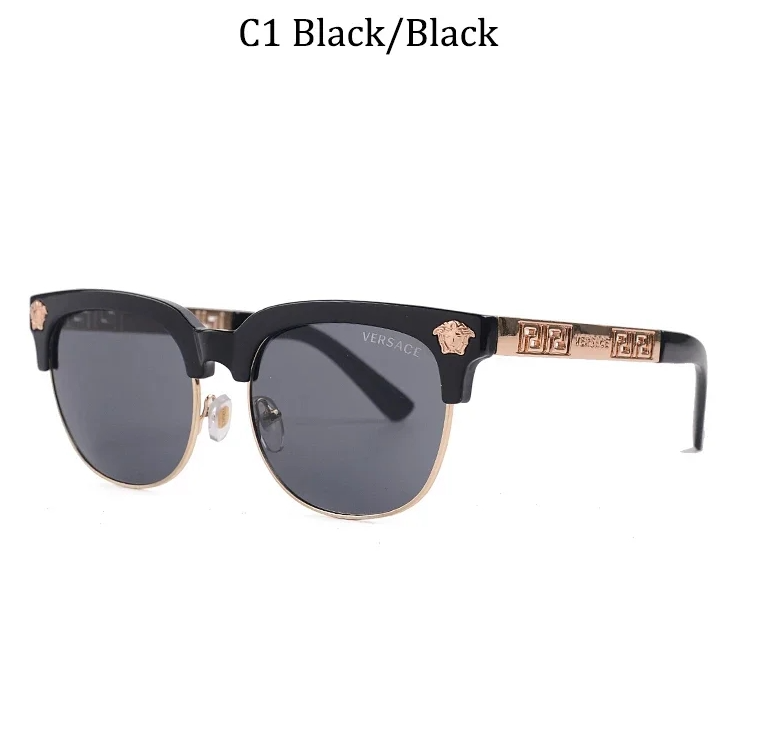 Versace Medusa Icon Black Oversized Sunglasses - 9