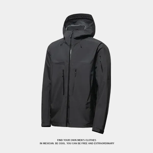 Stone Island Shadow Project Technical Hooded Jacket Black - 1