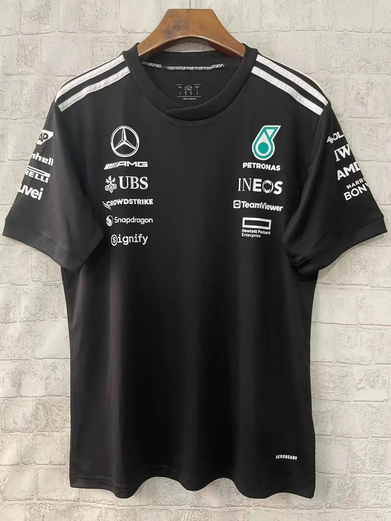 Mercedes-AMG Petronas F1 Team Polo White - 6