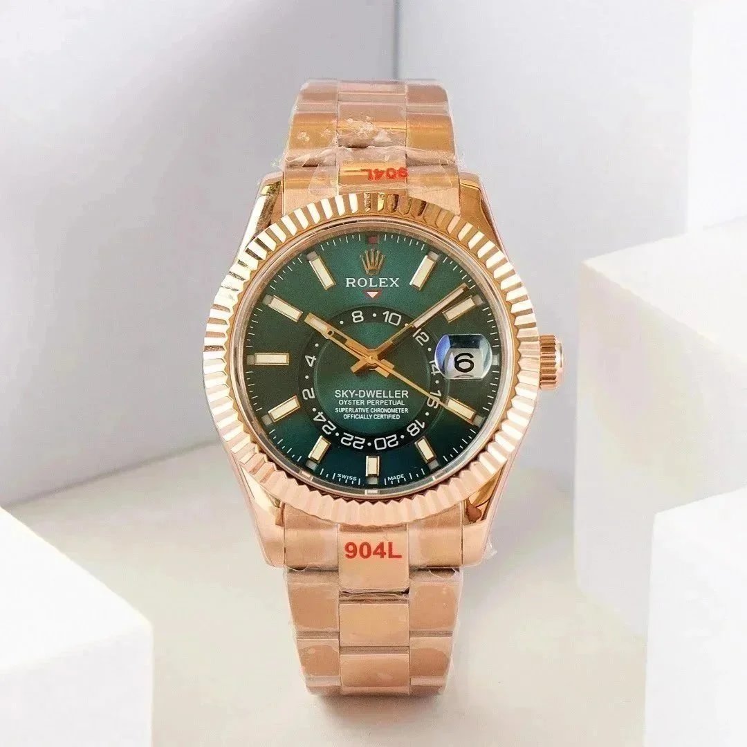 Rolex Daytona 116508 White Dial Gold Chronograph Watch - 9