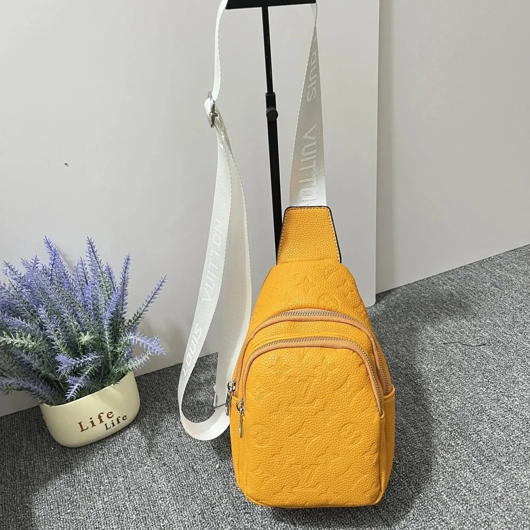 Louis Vuitton Monogram Empreinte Sling Bag Yellow