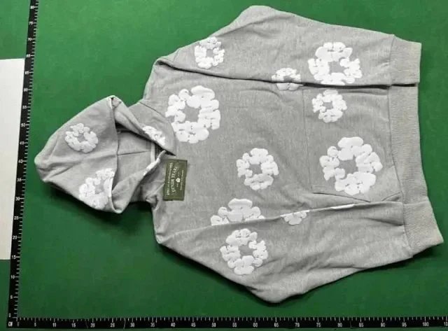 Gallery Dept. Floral Print Denim Jacket and Jeans Set - 8
