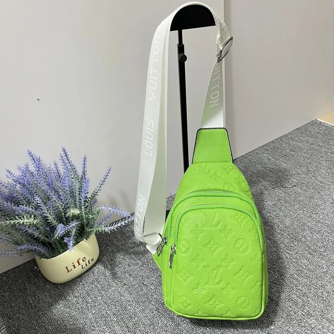 Louis Vuitton Monogram Neon Green Sling Bag