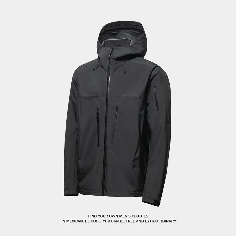 Design Lightweight Hooded Windbreaker Lime Green Outerwear - 8