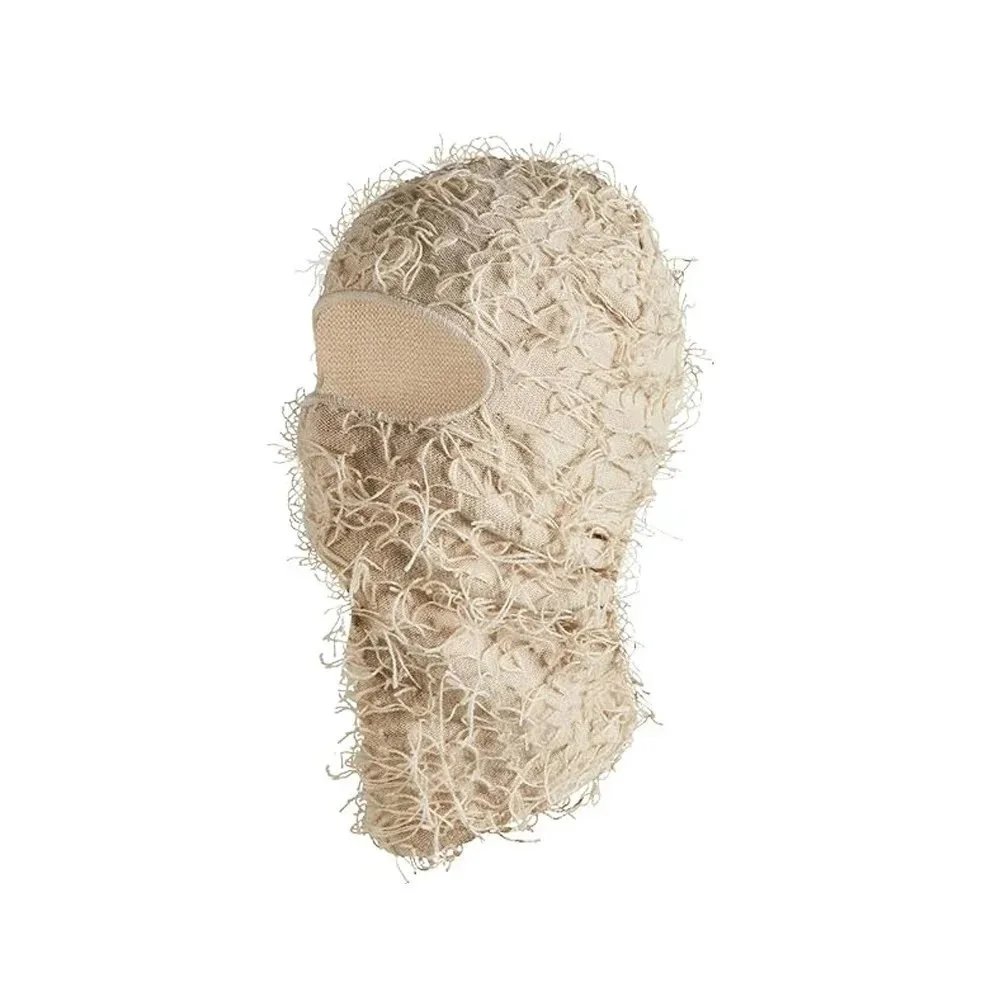 Stone Island Ghillie Suit Balaclava Beige Camouflage Headwear