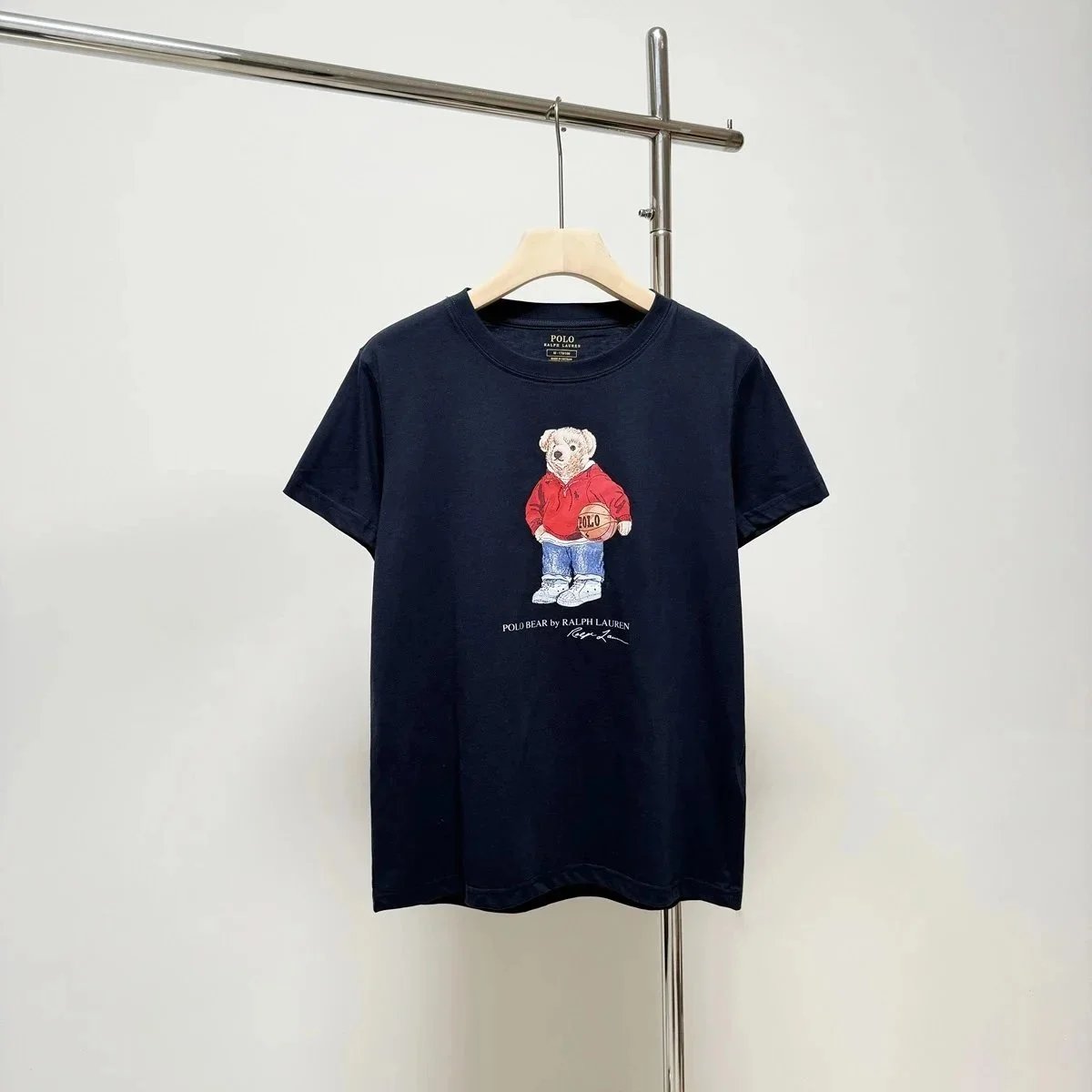 Polo Ralph Lauren Polo Bear Graphic Gray T-Shirt - 3