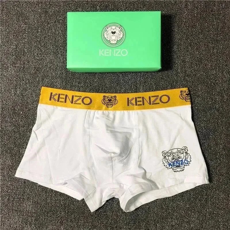 Kenzo Tiger Logo Boxer Briefs Light Blue - 5